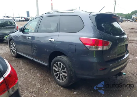 2014 Nissan Pathfinder S from USA, damaged, VIN 5N1AR2MM9EC667332
